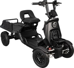 Heavy Duty 4-Wheel Electric Mobility Scooter for Adults w/Cargo Platform 1000W