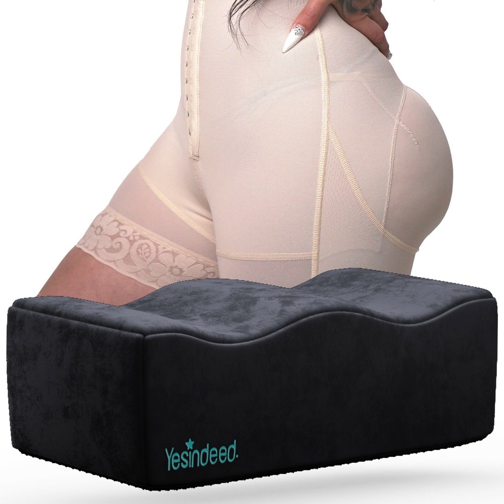 Brazilian Butt Lift Pillow – Dr. Approved for Post Surgery Recovery Seat + Cover