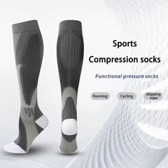 1-2 Pairs 30-40 mmHg Compression Socks – Knee High Support for Running & Sports