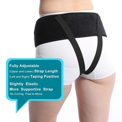 HEERTEEAJ Pelvic Support Belt Uterus Women’s Brace Medium, Black
