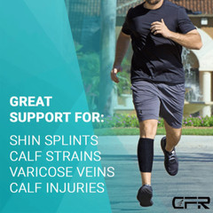 CFR Calf Brace Compression Shin Splint Sleeve Support Leg Wrap Pain Relief GYM