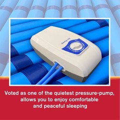 Alternating Pressure Air Mattress Topper with Pump for Hospital Bed Anti Bedsore