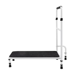 Bed Step Stool With 5 Leg And Adjustable Handle For Elderly 30.31*11.81 in