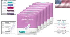 Light Absorbency Women’s Incontinence Pads, 180 Count – Confidence in Every Step