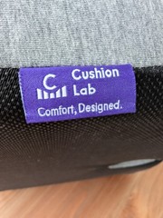 Cushion Lab Cloud Cradle Pressure Relief Seat Cushion Gray Standard Size