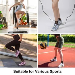 Copper Ankle Support Brace Compression Sleeve Socks Elastic Foot For Pain Relief