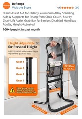 DePango Aluminum Alloy Stand Assist for Elderly Support Aid New