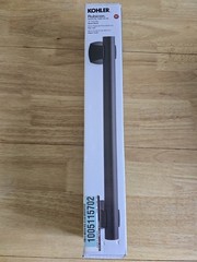 KOHLER R27241-BL Rubicon 16 inch Grab Bar in Matte Black 1005-115-702 New