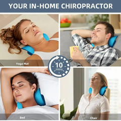 Neck Cloud Cervical Traction Device Neck Stretcher Neck Pain Relief Pillow