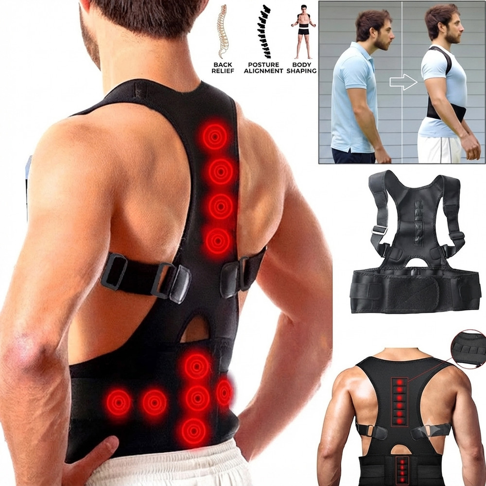 Posture Corrector Back Shoulder Support Brace Belt for Men Women Adjustable