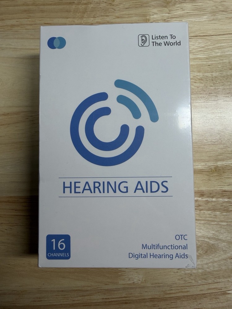 Rechargeable Digital Hearing Aids for Seniors with 16-Channel Sound Processing