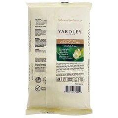 Yardley London Disposable Washcloths 4 Pack 18ct Large Wipes Aloe Cham Vit E