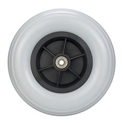 8″ Solid Tire Wheelchair Caster Wheels (Pair) – 200×50 Front/Rear Replacement