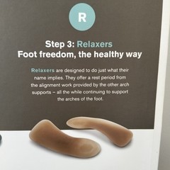 The Good Feet Store 3 Step Strengthener W462 Maintainer 7/362 Relaxer 32.5/262