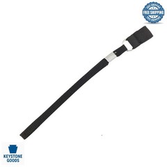 Black Stretchable Elastic Cane Wrist Straps – Pack of 2