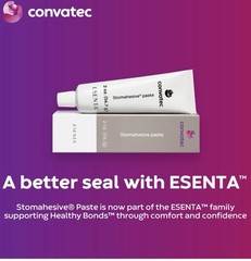 Convatec Esenta Stomahesive Paste 3 PACK / 2oz Each. Free Shipping! New Design