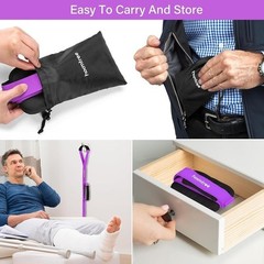Leg Lifter Strap Knee Hip Surgery Rehab Mobility Aid Independent Leg Movement US