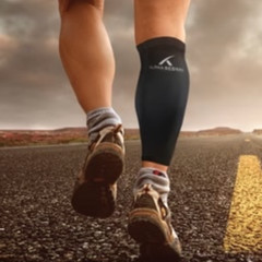 Calf Copper Infused Compression Sports Sleeve