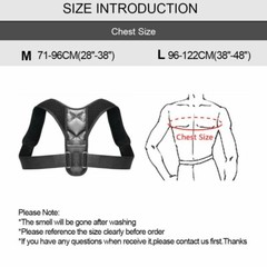 Adjustable Posture Corrector Back Shoulder Support Correct Unisex Men/Women/Kids