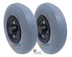 8×2 Caster Wheels For Power and Manual Wheechairs with 5/16″ Bearings