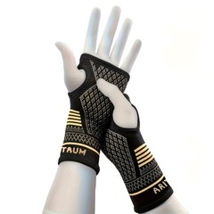 Copper Wrist Compression Sleeve 1 Pair Brace Support Carpal Tunnel Arthritis