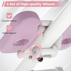 Adjustable Abdominal Trainer w/ Elbow Support Knee Protection and LCD Monitor