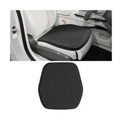 Zpana Gel Car Seat Cushion, Non-Slip & Comfortable 18.9 x 18.11 inches, Black