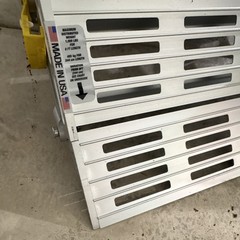 Roll-A-Ramp Portable Aluminum Roll-Up Ramp 22in wide 9ft long 1000lb ADA