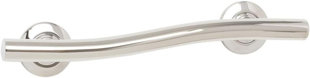 Seachrome 18in Wave Grab Bar Stainless Steel ADA Bathroom Safety Rail