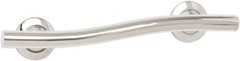 Seachrome 18in Wave Grab Bar Stainless Steel ADA Bathroom Safety Rail