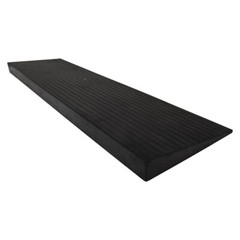 Anti-slip Solid Rubber Threshold Ramp Step Threshold Ramp Pad 9.8 x 35.4 x 1.8“