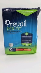 Prevail Per-Fit Unisex Incontinence Underwear – Medium Size, Bag of 20 (PF-512)