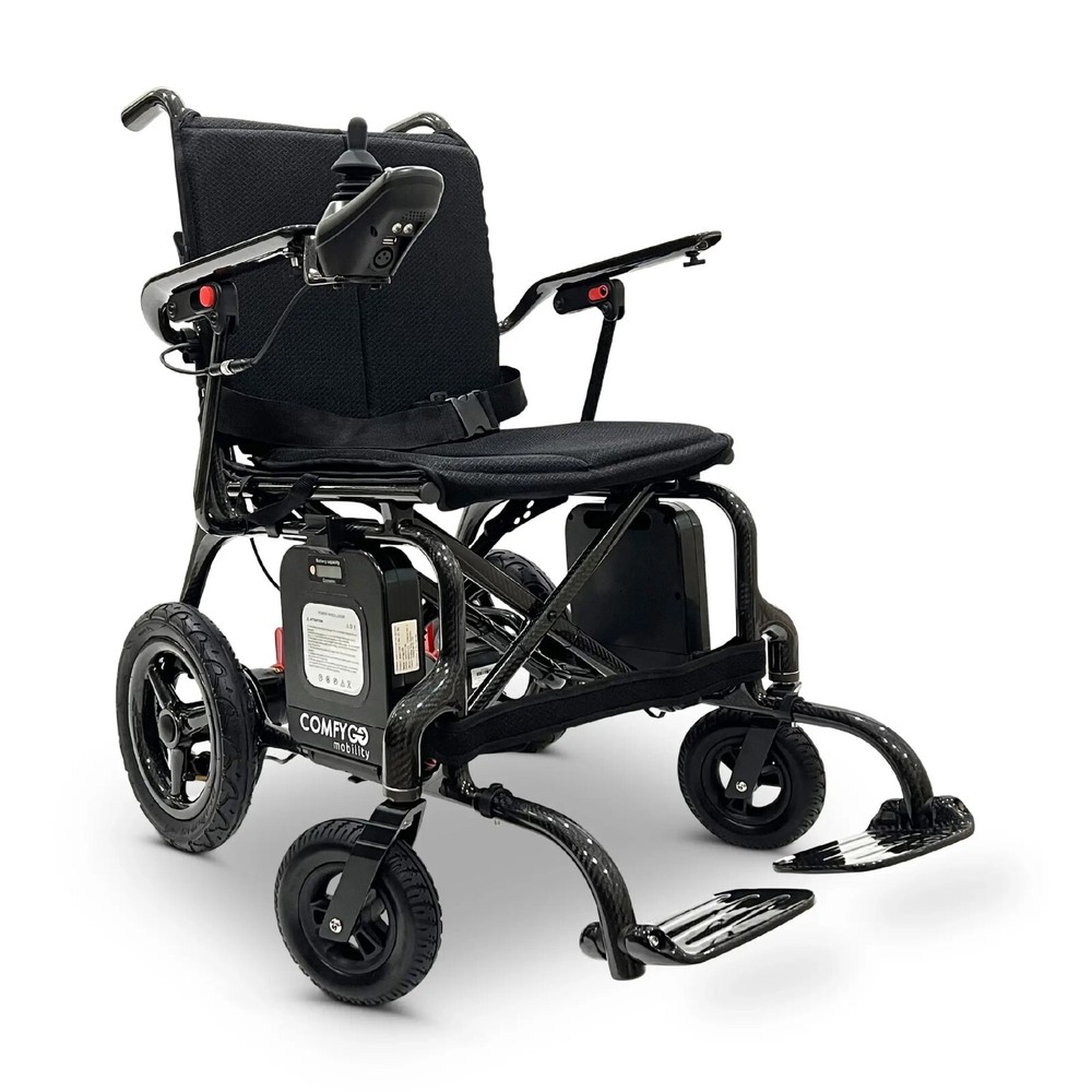 Phoenix Carbon Fiber Electric Wheelchair Lightweight 25 Mile Range Airline OK