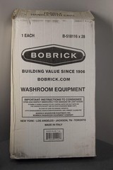 Bobrick B-518116×28 Vinyl-Coated Folding Bathtub Seat – 28″ NEW IN BOX!