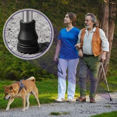 supregear Rubber Cane Tips, (3/4″, 4-Pack) Heavy Duty 19 mm (3/4 Inch)