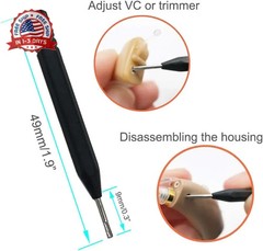 8 Pieces Hearing aid Amplifier Cleaning Tools, Earbuds/Headphones Cleaner Brush
