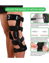 Orthomen Functional Knee Brace ACL/MCL/Meniscus/Ligament/Injuries Right-Small