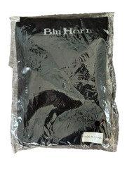 Blu Horn Black Knee High Compression Socks 5XL for Women and Men