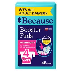 Because Overnight Booster Pads Fit All Adult Diapers, Helps Keep Your Adult D…