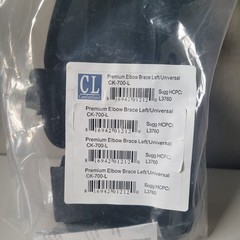 Comfortland CK-700-L Premium Elbow Brace – Left / Universal Fit – New in Bag