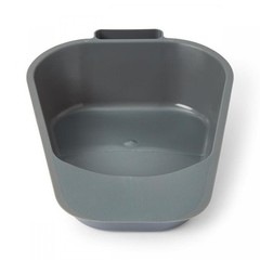Medline Fracture Bedpans, Graphite, Plastic, 250 Lb. Capacity, 24 Ct, DYNC8522