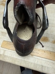 Leather Leg Splint Vintage Prosthetic