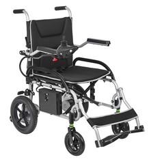 Dual Motor Adult Wheelchair Lightweight 37.5lbs Foldable Weight Capacity 265lbs