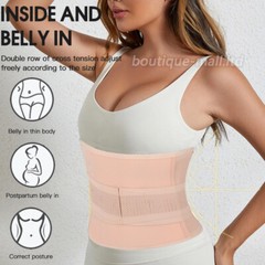 Postpartum Belly Band Abdominal Binder Post Surgery Wrap Recovery Support Belt
