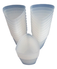 Medegen Polypropelene Triangular Graduated Measuring Container 32oz/1000cc