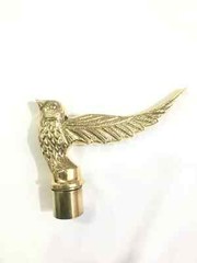 Solid Brass Stylish Decorative Flying Bird Head Handle New Handmade Gift Item