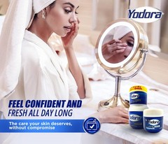 Pack Of 2-60Gr Yahve – Yodora Clsico Cream Deodorant Gentle Formula For