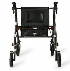Rollator Walker 500 Pound Capacity Extra Wide Bariatric Heavy Duty Foldable New