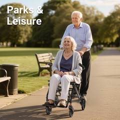 Open Box Updeted Reclining Electric Wheelchair All Terrain Aid Motorized