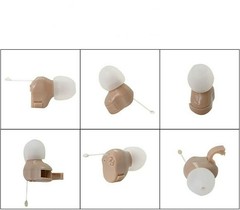 JINGHAO Hearing Aids Amplifier Invisible Small Sound Voice Enhancer Binaural US